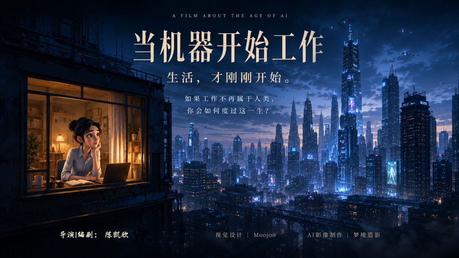 摄影视频与 AIGC 影像展示